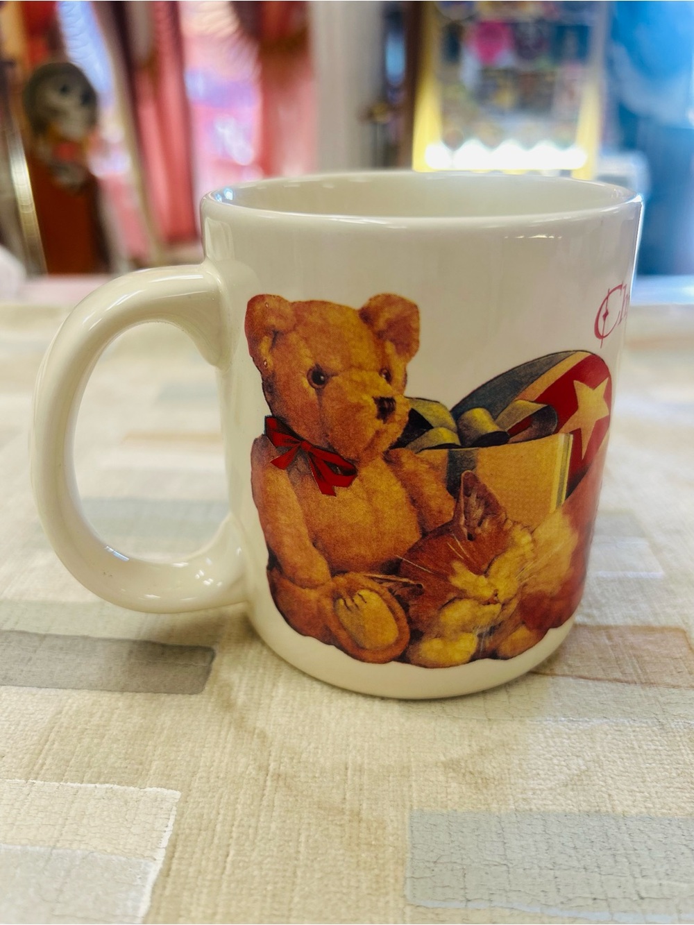 Vintage 1980’s Christmas Mug